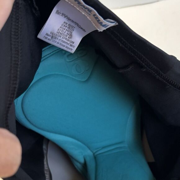 Pearl Izumi Women’s Large Padded Cycling Shorts Bike Riding Black 4” Inseam - Picture 4 of 10